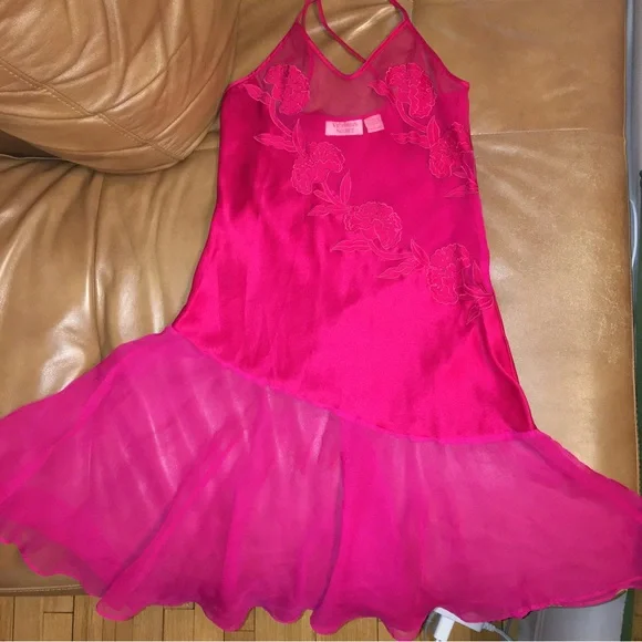 Victoria’s Secret Slip Nightgown Dress gold label size P - Picture 7 of 13